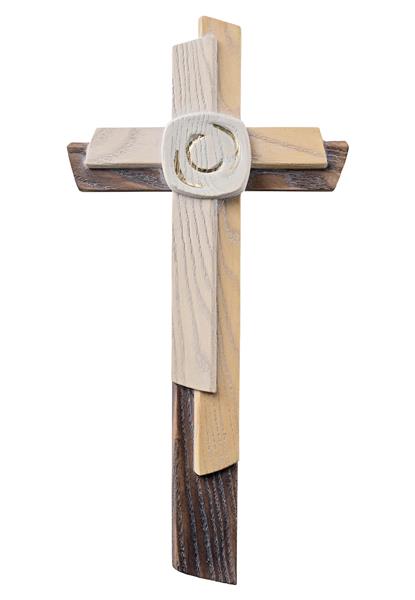 Kreuz der Hoffnung in Ahorn- oder Eschenholz