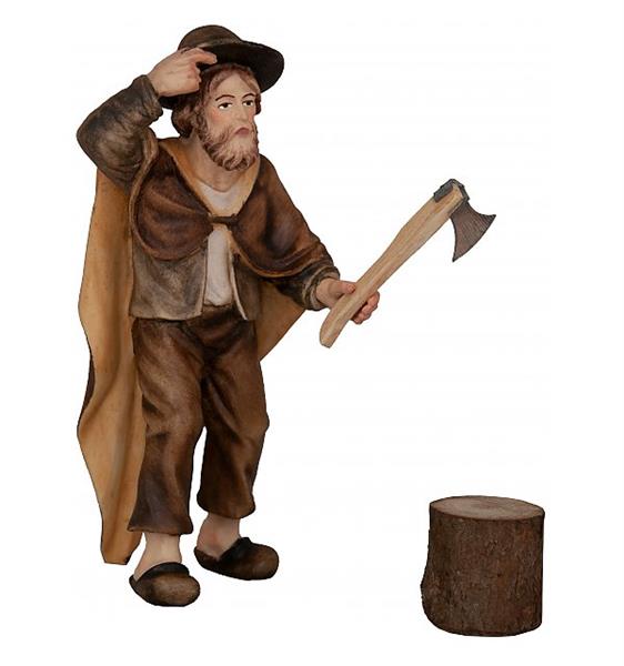 Holzfäller mit Axt