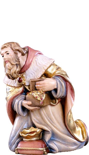König Melchior kniend