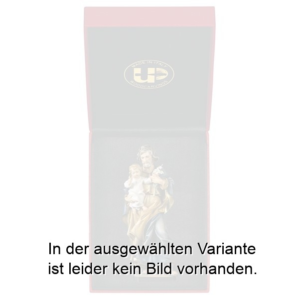 Hl. Josef mit Kind und Lilie + Etui Exclusive Hl. Josef mit Kind und Lilie + Etui Exclusive