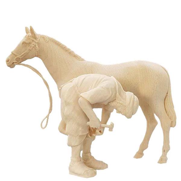 Orientalscher Schmied mit Pferd