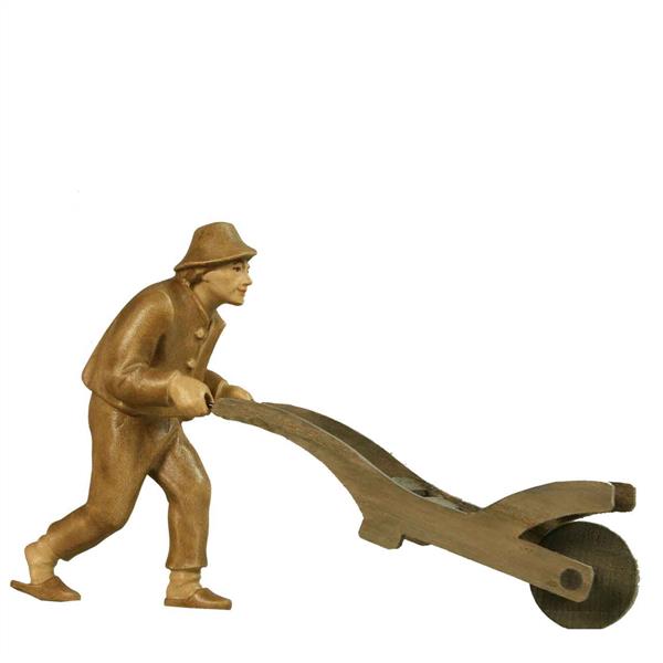 Bauer mit Sackkarre Bauer mit Sackkarre