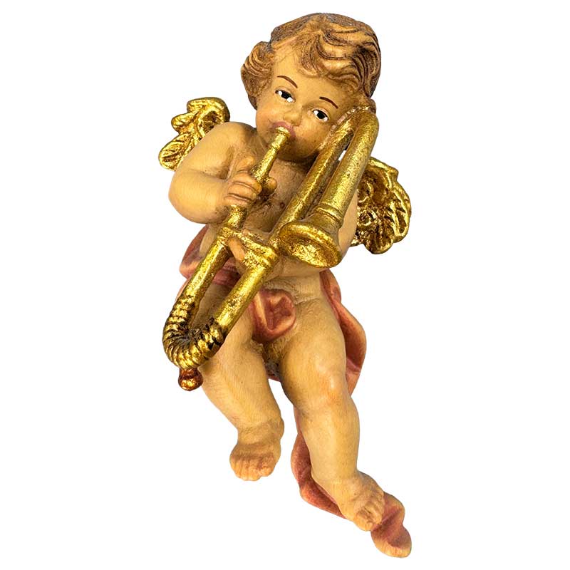 Putto mit Zugposaune
