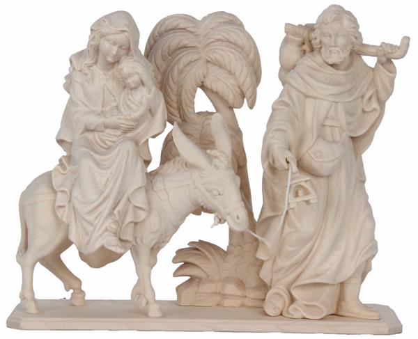 Flucht nach Ägypten - Gruppe auf Sockel Flucht nach Ägypten - Gruppe auf Sockel