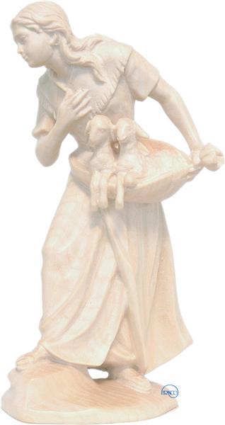 Hirtenfrau mit Lämmern Hirtenfrau mit Lämmern