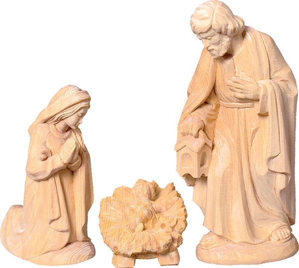 Krippenfiguren aus Zirbel
