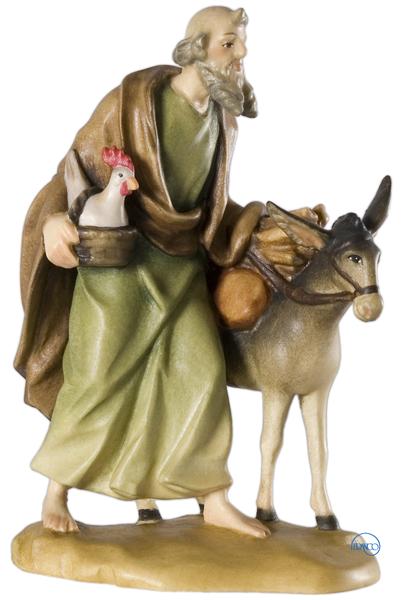 Hirte mit Esel Hirte mit Esel