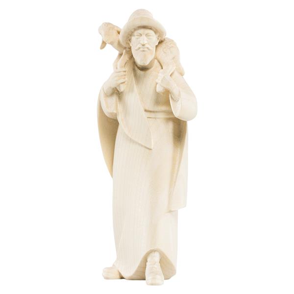 Hirt stehend mit Schaf Hirt stehend mit Schaf