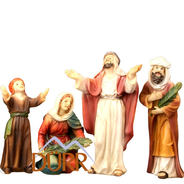 Passionsfiguren 4 Figuren - Ergänzung zum Einzug Passionsfiguren 4 Figuren - Ergänzung zum Einzug