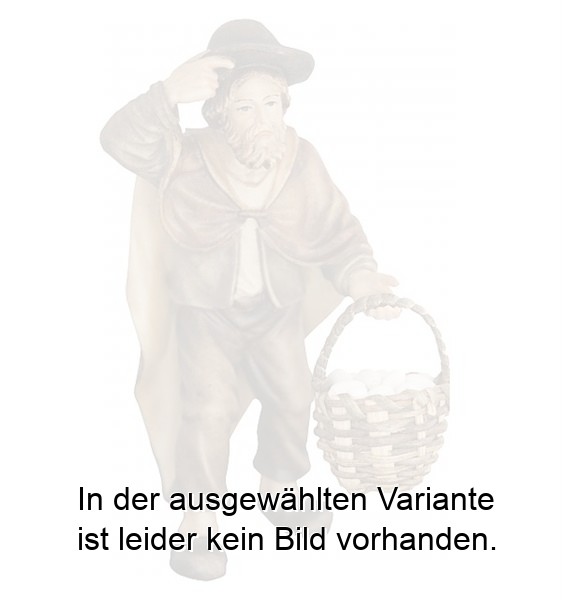 Hirt mit Eier im Korb Hirt mit Eier im Korb