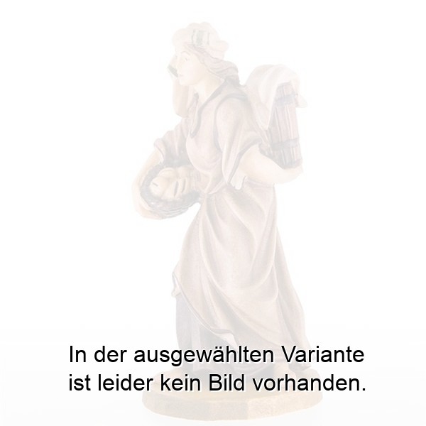 Frau mit Brotkorb Frau mit Brotkorb