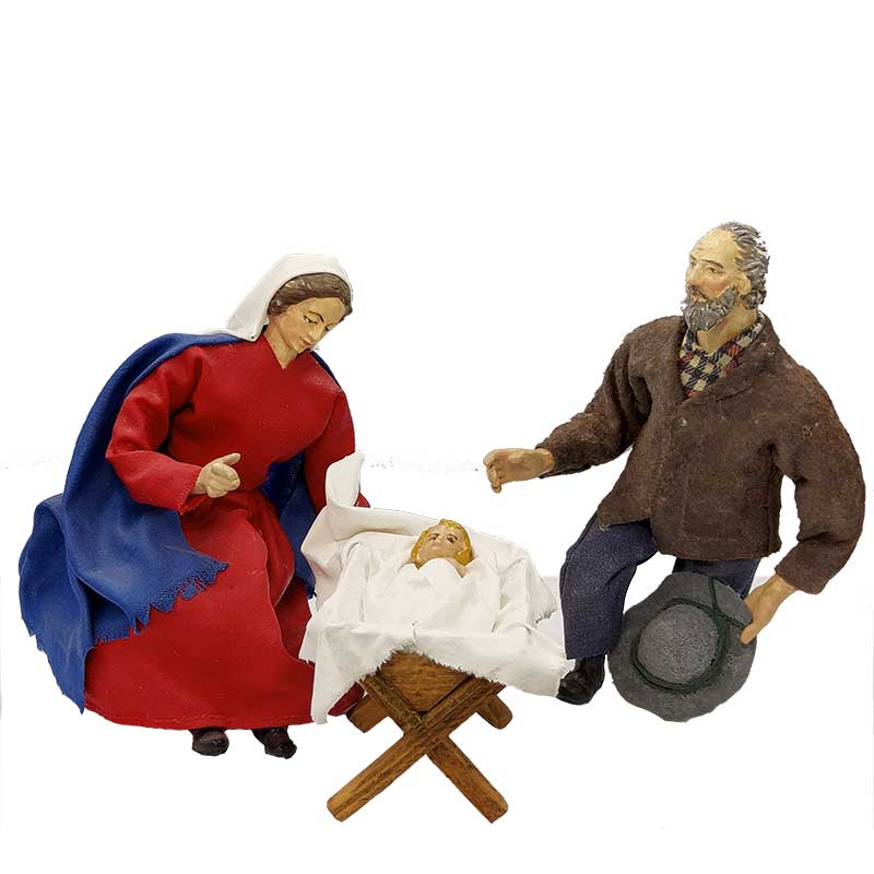 Bayerische Tonfiguren 8-teilig