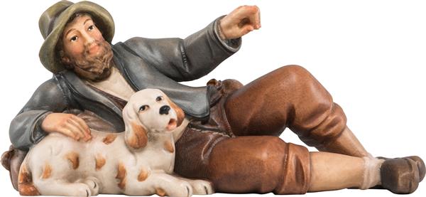Hirt liegend mit Hund Neuheit 2025