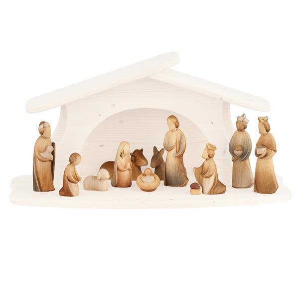 Krippenfiguren Set modern art 11 teilig