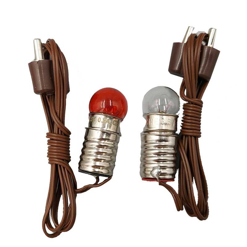 Elektrisches Krippenzubehör LED Streifen mit Stecker 1LED auf 2cm rot