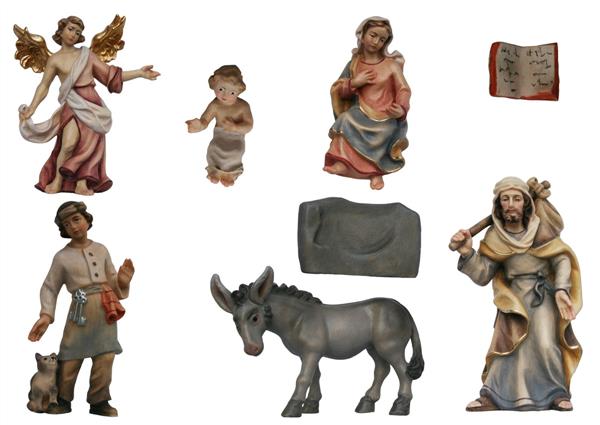 Verkündigung-Herbergsuche-Flucht 8-teilig Verkündigung-Herbergsuche-Flucht 8-teilig