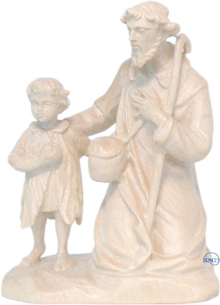 Hirte kniend mit Kind Hirte kniend mit Kind