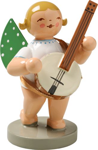 Engel mit Banjo Engel mit Banjo