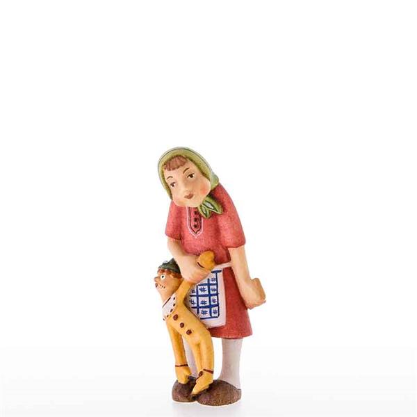 Zwillinge - Mädchen mit Stoffpuppe Zwillinge - Mädchen mit Stoffpuppe