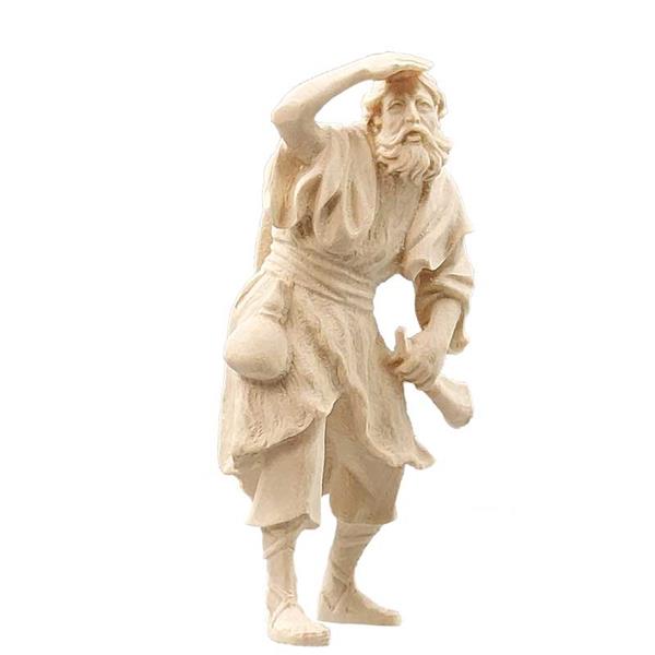 Hirt mit Hand an Stirn haltend und Horn Hirt mit Hand an Stirn haltend und Horn