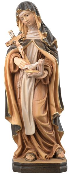 Hl. Maria Crescentia mit Kreuz, Buch und Taube