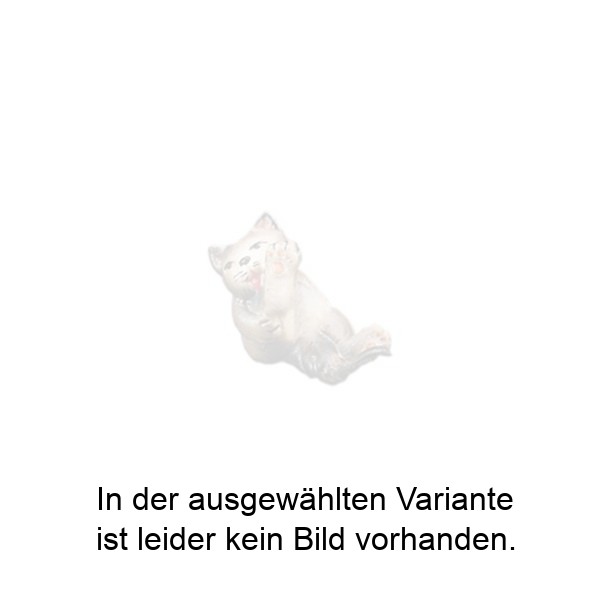 Sitzendes Kätzchen, das sich die Tatze leckt Sitzendes Kätzchen, das sich die Tatze leckt