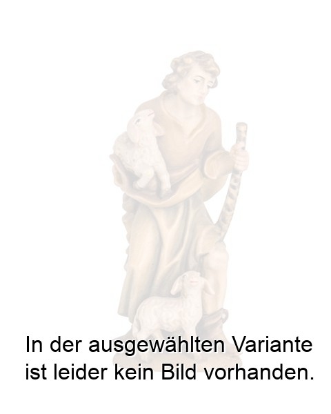 Hirt m. Schaf u. Lamm mit Sockel Hirt m. Schaf u. Lamm mit Sockel