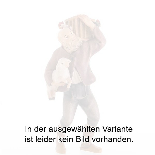 Hirt mit Hühnersteige und Lamm Hirt mit Hühnersteige und Lamm