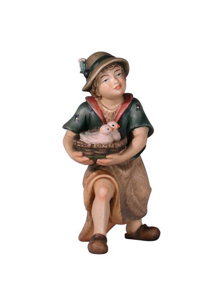 Bub mit Küken Bub mit Küken