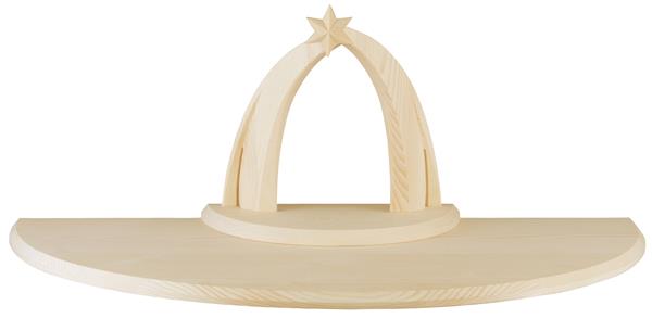 Bogenstall mit Platte Bogenstall mit Platte