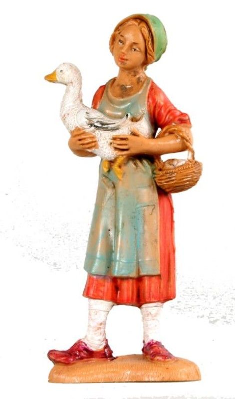 Mädchen mit Ente im Arm Mädchen mit Ente im Arm