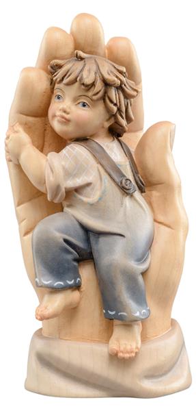 Schützende Hand Bub