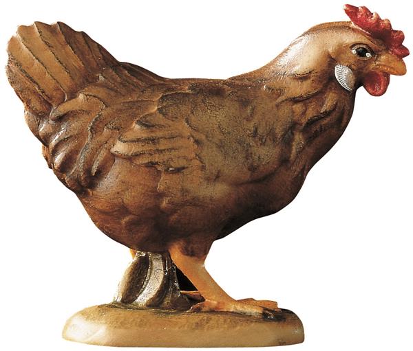 Henne stehend braun Henne stehend braun