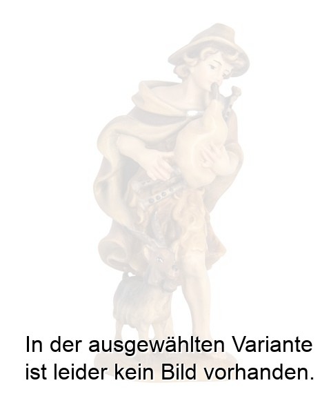 Hirt m. Dudelsack u. Ziege mit Sockel Hirt m. Dudelsack u. Ziege mit Sockel