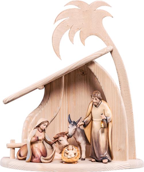 Krippenset Artis mit Stall Nr. 4708 7-teilig
