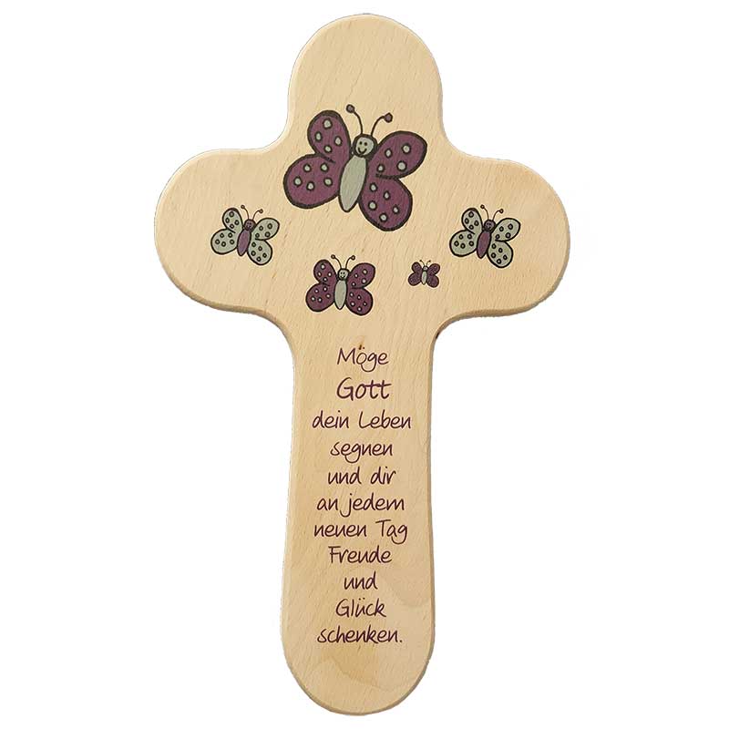 Kinderkreuz Schmetterlinge