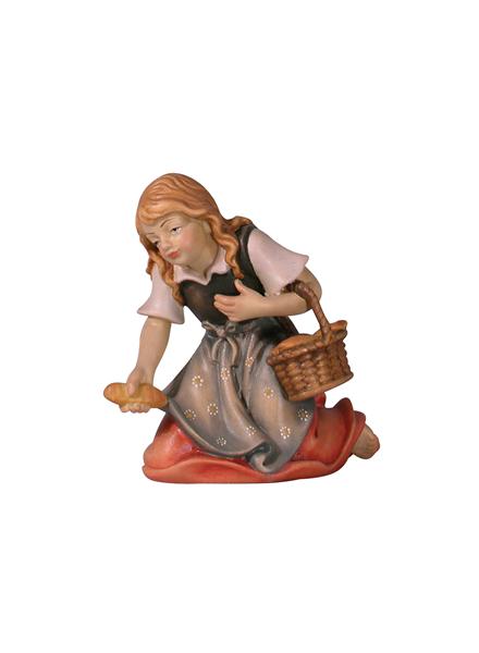Mädchen mit Brotkorb
