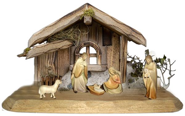 Familienstall mit Kaledos Figuren 5 teilig