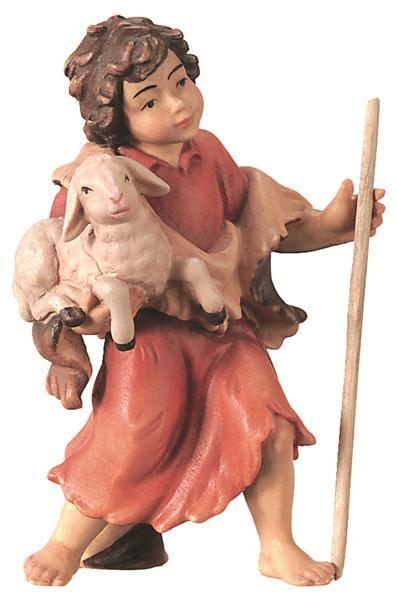 Hirtenknabe mit Lamm