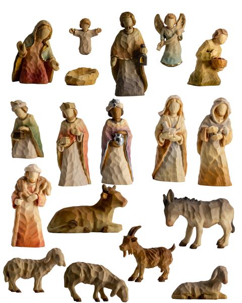 ANNA Krippe 18 Figuren
