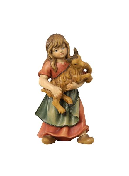 Mädchen mit Kitz