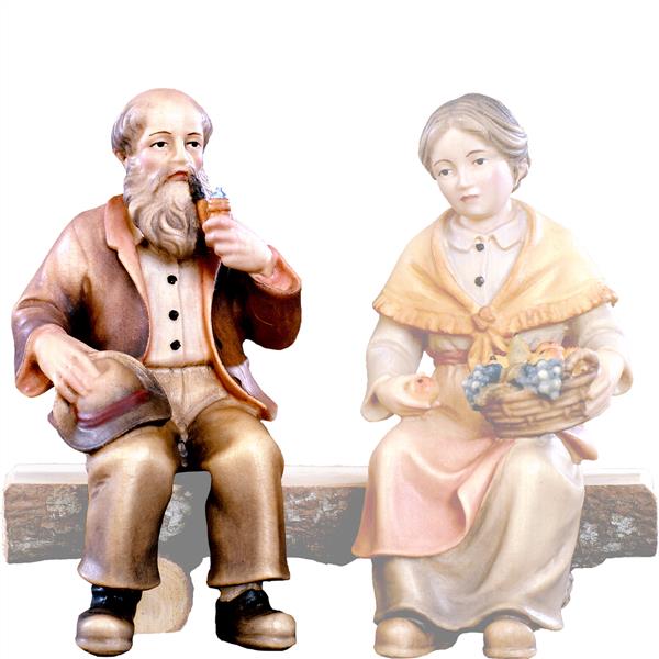 Opa sitzend Opa sitzend