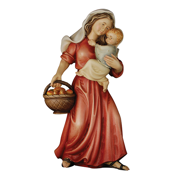 Hirtin mit Kind Hirtin mit Kind