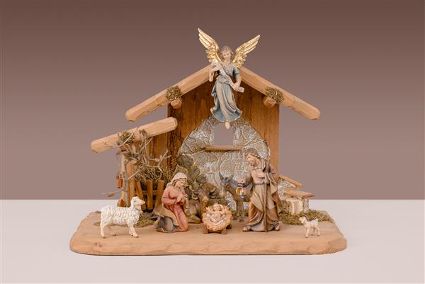 Set 8 Figuren + Stall Hl. Nacht Set 8 Figuren + Stall Hl. Nacht