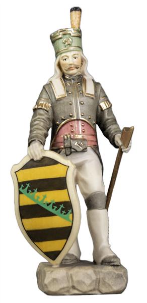 Obersteiger mit Wappen