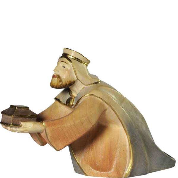 König mit Schatulle Leo-Krippe - Esche König mit Schatulle Leo-Krippe - Esche