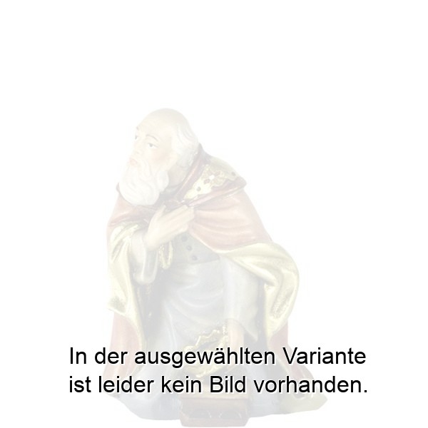 König kniend
