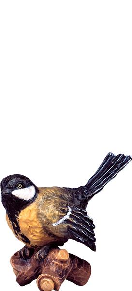 Vogel auf Ast gelb