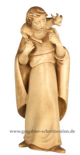 Hirt mit Kitz auf Schulter Hirt mit Kitz auf Schulter