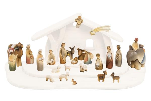 Fabelkrippe Set 25-teilig